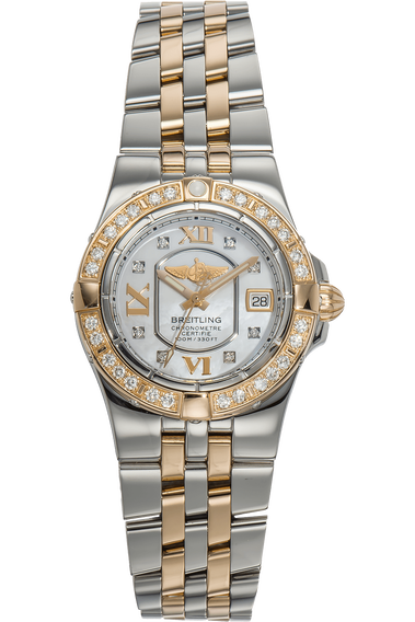 Galactic 30 Rose Gold and Stainless Steel Quartz