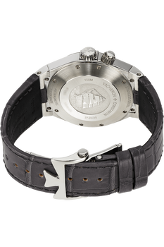 Overseas Dual Time Stainless Steel Automatic