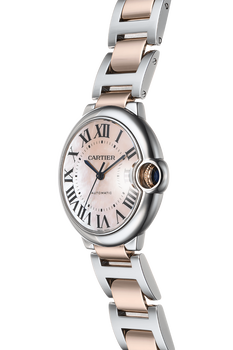 Ballon Bleu Rose Gold and Stainless Steel Automatic