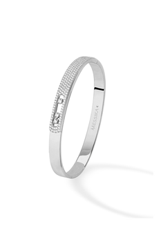 White gold diamond pav&eacute; bracelet Move Noa