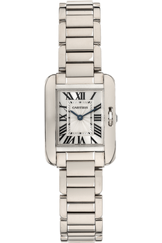 Tank Anglaise White Gold Automatic