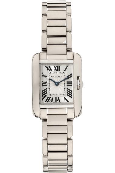 Tank Anglaise White Gold Automatic