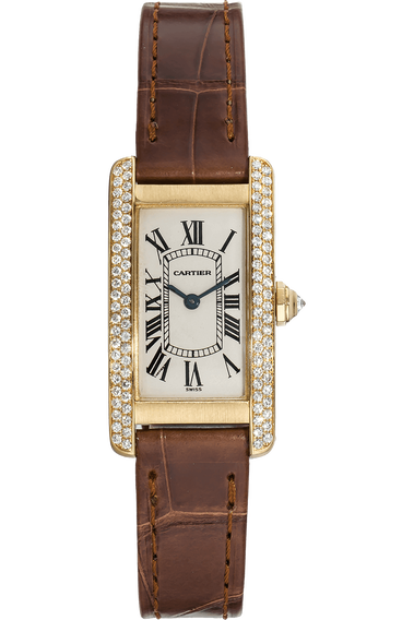 Tank Americaine Yellow Gold Quartz