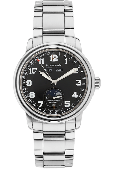 Leman Complete Calendar Moonphase Stainless Steel Automatic