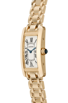 Tank Americaine Yellow Gold Quartz