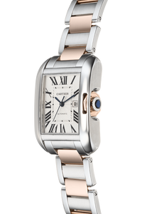 Tank Anglaise Rose Gold and Stainless Steel Automatic