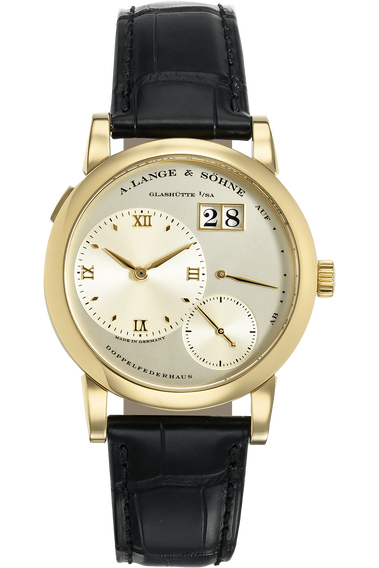 Lange 1 Yellow Gold Manual