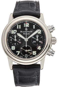 Leman Flyback Chronograph White Gold Automatic