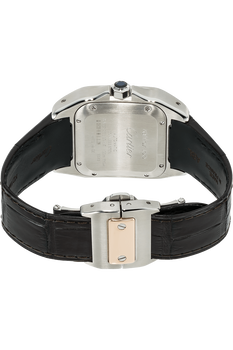 Santos 100 Rose Gold and Stainless Steel Automatic