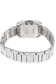 Tank Anglaise White Gold Quartz