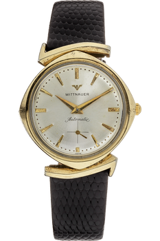 Vintage Circa 1950s Yellow Gold-Plated and Stainless Steel