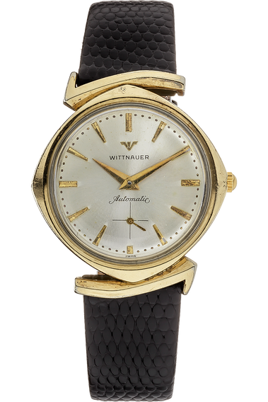 Vintage Circa 1950s Yellow Gold-Plated and Stainless Steel