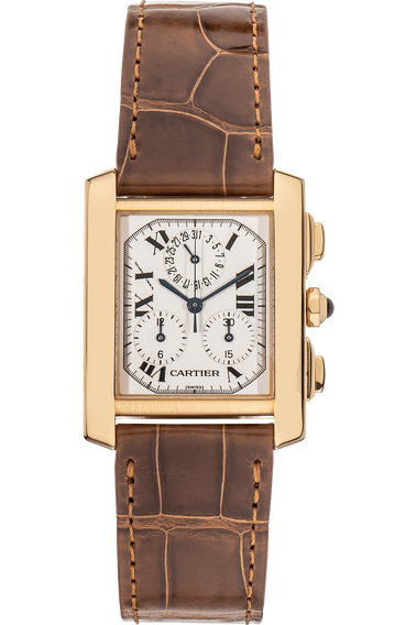 Tank Francaise Chronograph Yellow Gold Quartz