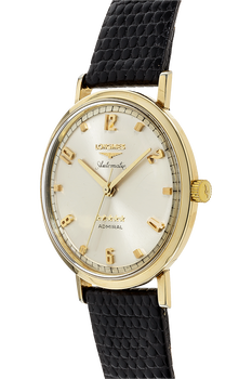 Admiral Circa 1950s Yellow Gold-Plated Automatic