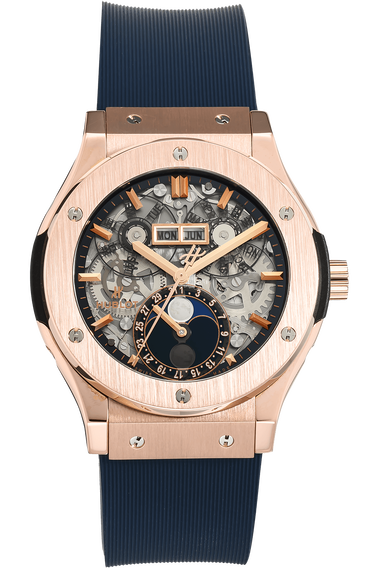 Aerofusion Moonphase King Gold Rose Gold Automatic