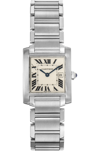 Tank Francaise Stainless Steel Quartz