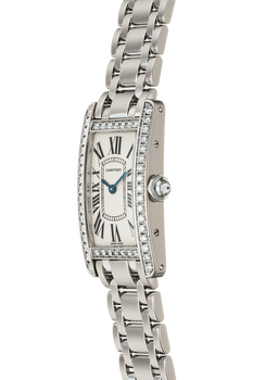 Tank Americaine White Gold Quartz