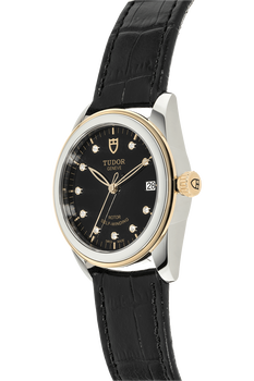 Glamour Date Yellow Gold and Stainless Steel Automatic