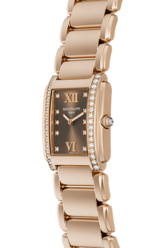 Twenty-4 Reference 4910 Rose Gold Quartz