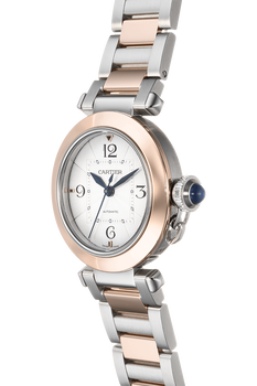 Pasha de Cartier Rose Gold and Stainless Steel Automatic
