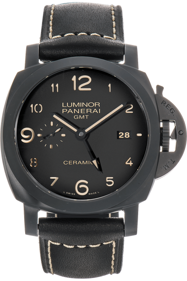 Pre Owned Panerai Luminor 1950 3 Days GMT PAM00441