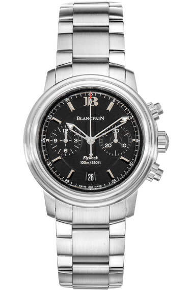 Leman Aqua Lung Flyback Chronograph Stainless Steel Automatic