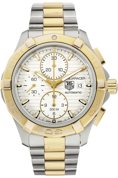 Aquaracer Chronograph Yellow Gold and Stainless Steel