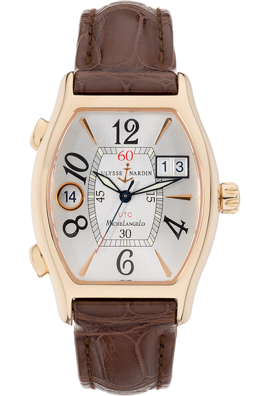 Pre Owned Ulysse Nardin Michelangelo Dual Time 226 48