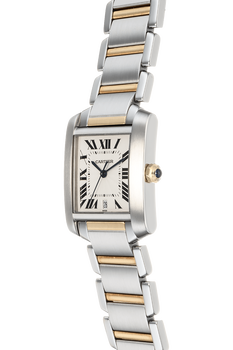 Tank Francaise Yellow Gold and Stainless Steel Automatic