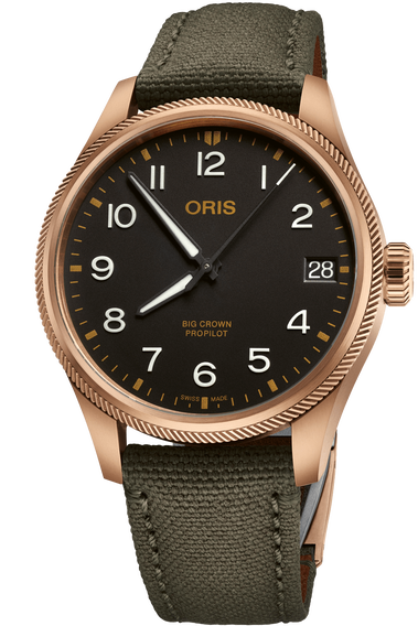 Oris Big Crown ProPilot Big Date Bronze