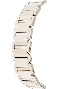 Tank Francaise White Gold Quartz