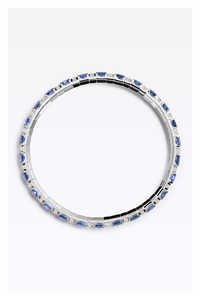 Classics Sapphire and Diamond Stretchy Bracelet