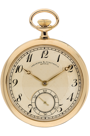 Pocket Watch Circa 1900s Yellow Gold Manual