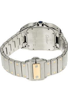 Santos 100 Yellow Gold and Stainless Steel Automatic