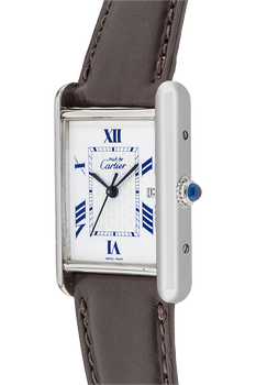 Must de Cartier Sterling Silver Quartz