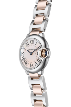 Ballon Bleu Rose Gold and Stainless Steel Quartz