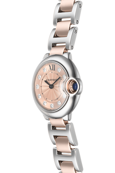 Ballon Bleu Rose Gold and Stainless Steel Quartz