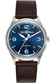 Pre-Owned Bell & Ross BRV1-92 Blue Steel Stainless Steel Automatic