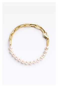 Link Pearl Bracelet