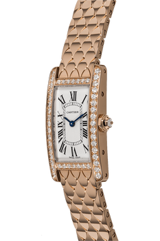 Tank Americaine Rose Gold Quartz