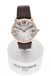 Ronde Louis Cartier Rose Gold Manual