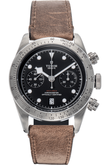 Heritage Black Bay Chronograph Stainless Steel Automatic