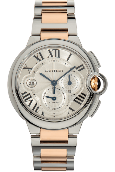 Ballon Bleu Chronograph Rose Gold and Stainless Steel Automatic