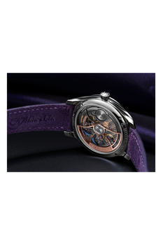 Endeavour Centre Seconds Concept Purple Enamel