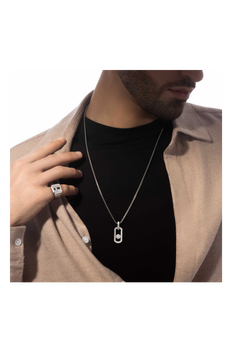 So Move Titanium Natural Necklace
