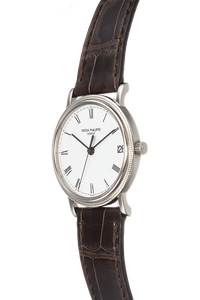 Calatrava Reference 3802 White Gold Automatic