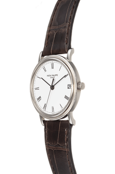 Calatrava Reference 3802 White Gold Automatic