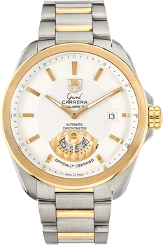 Grand Carrera Calibre 6 Yellow Gold and Stainless Steel Automatic