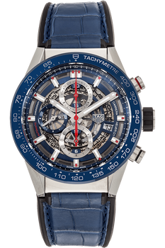 Carrera Calibre Heuer 01 Chronograph Stainless Steel Automatic