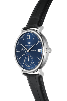 Portofino Hand-Wound Eight Days Stainless Steel Manual